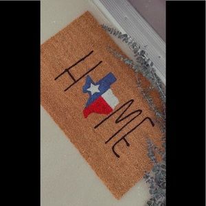 Texas Home Custom Coir Mat 🤍